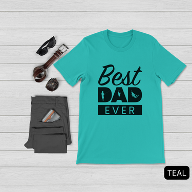 Best Dad Ever Fishing Shirt
